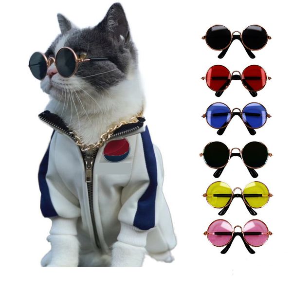 soft glasses random color for little cat eye-wear dog sunglasses ps pet products, Silver
soft glasses random color for little cat eye-wear dog sunglasses ps pet products, Silver