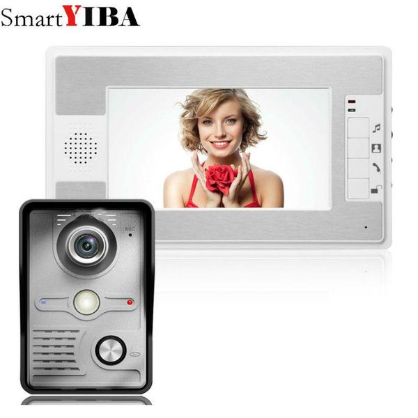 smartyiba video doorbell system kit 7 inch monitor video door phone with electric lock-control function handsfree
smartyiba video doorbell system kit 7 inch monitor video door phone with electric lock-control function handsfree