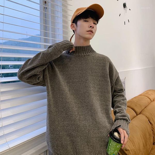 korean men turtleneck sweater winter fashion knitted turtleneck men winter sweater male pullover 2020 manteau homme1, White;black
korean men turtleneck sweater winter fashion knitted turtleneck men winter sweater male pullover 2020 manteau homme1, White;black