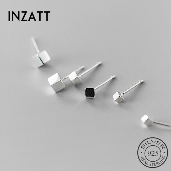 stud inzareal 925 sterling silver square earrings for fashion women party punk fine jewelry minimalist accessories gift, Golden;silver
stud inzareal 925 sterling silver square earrings for fashion women party punk fine jewelry minimalist accessories gift, Golden;silver