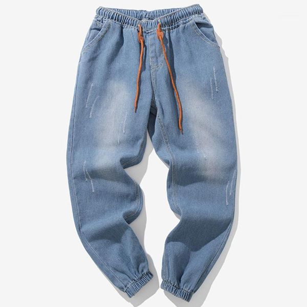 men's casual autumn denim cotton vintage wash hip hop work trousers jeans pants w3131, Blue
men's casual autumn denim cotton vintage wash hip hop work trousers jeans pants w3131, Blue