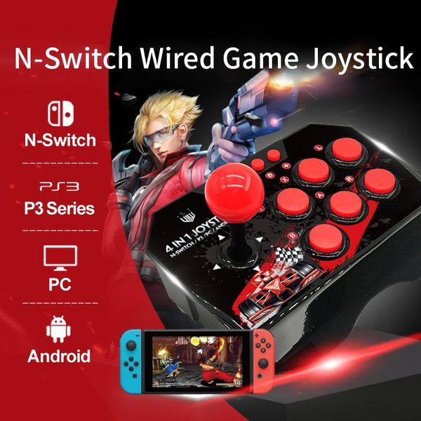 4 в 1 usb rocker игровой контроллер для ns переключатель джойстик геймпад handheld борьба стик видео геймпады для pc / android
4 в 1 usb rocker игровой контроллер для ns переключатель джойстик геймпад handheld борьба стик видео геймпады для pc / android