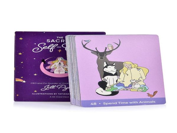 55 the sacred self care oracle board game table games playing cards divination for kids children early learning cognition toys sqcmaw
55 the sacred self care oracle board game table games playing cards divination for kids children early learning cognition toys sqcmaw