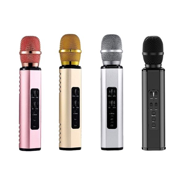 multi functional wireless bluetooth microphone double speakers portable smart karaoke mic for mobile phone
multi functional wireless bluetooth microphone double speakers portable smart karaoke mic for mobile phone