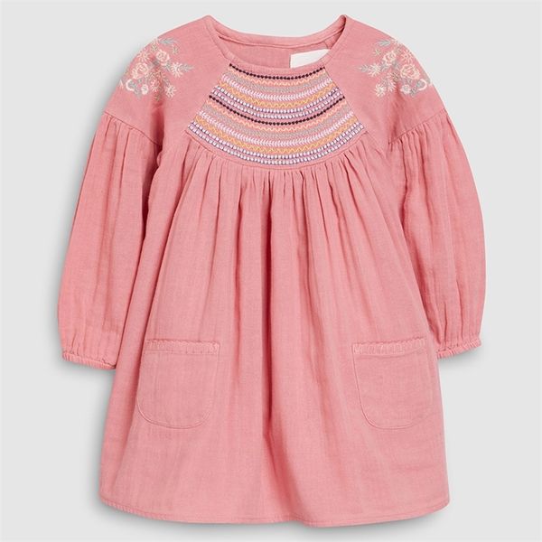 little maven 2-7years 2020 autumn bay girls child toddler flower embroidery pocket dress children kids tees fall clothing lj200825, Red;yellow
little maven 2-7years 2020 autumn bay girls child toddler flower embroidery pocket dress children kids tees fall clothing lj200825, Red;yellow
