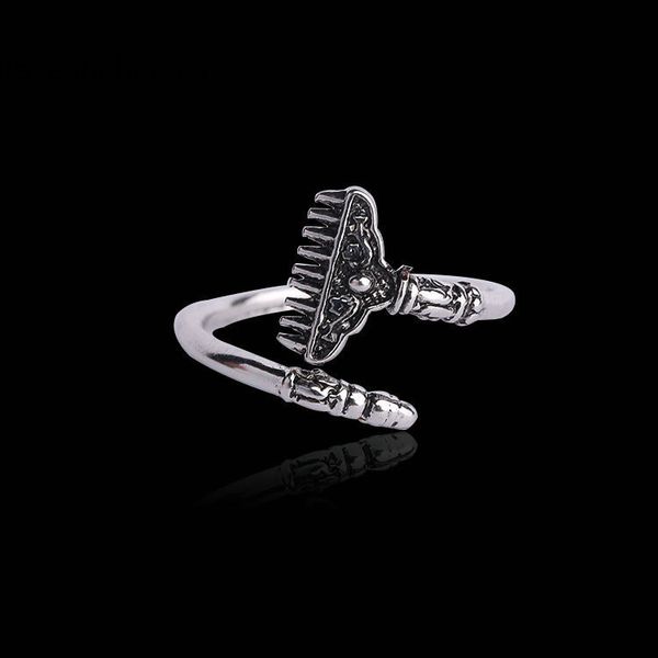 personality wukong hoop curse men fashion and women golden cudgel lovers ring taobao, Silver
personality wukong hoop curse men fashion and women golden cudgel lovers ring taobao, Silver