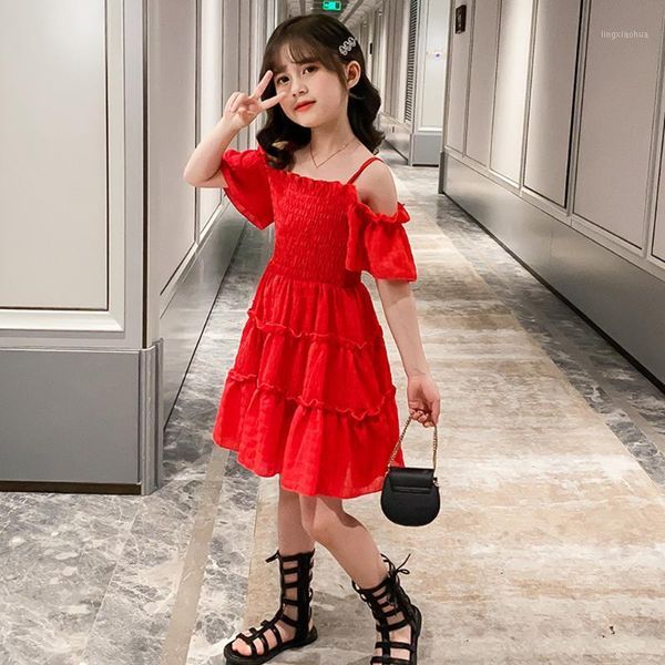 girls dresses fashion kids butterfly ruffler off shoulder strap ruched solid cake dress children short sleeve princess dresses1, Red;yellow
girls dresses fashion kids butterfly ruffler off shoulder strap ruched solid cake dress children short sleeve princess dresses1, Red;yellow