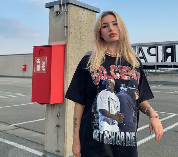 men's t-shirts american rap hip hop oversize black t-shirt short sleeve men's and women's high street vintage fashion, White;black
men's t-shirts american rap hip hop oversize black t-shirt short sleeve men's and women's high street vintage fashion, White;black