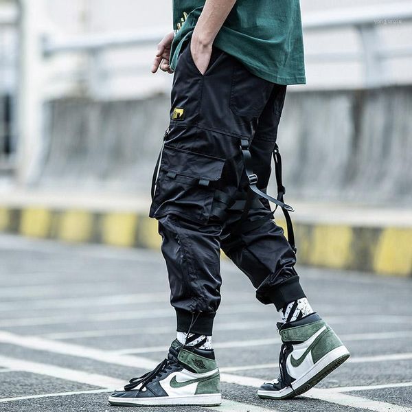 harajuku jogger hip hop ribbon paratrooper men's clothes multi-pocket loose cargo pants tide foot overalls tide street dress1, Black
harajuku jogger hip hop ribbon paratrooper men's clothes multi-pocket loose cargo pants tide foot overalls tide street dress1, Black