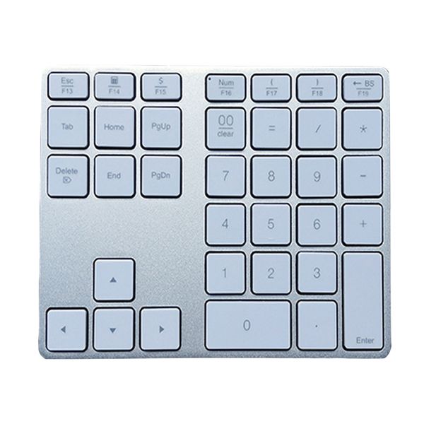 silent wireless bluetooth usb rechargeable ultra slim numeric keypad aluminum alloy 35 keys universal home office for pc laptop
silent wireless bluetooth usb rechargeable ultra slim numeric keypad aluminum alloy 35 keys universal home office for pc laptop