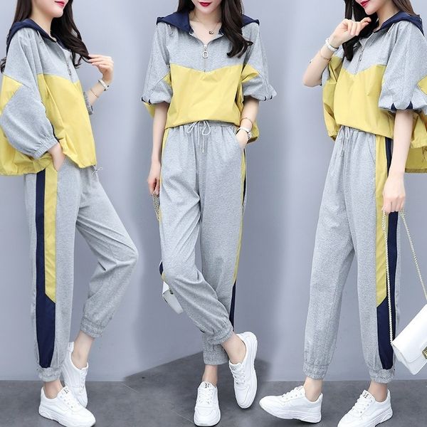 qq4kz 2020 осень нового размера двухсекционной большой моды свободные спортивные спортивный спорт элегантная случайное похудение sportswearw, Gray
qq4kz 2020 осень нового размера двухсекционной большой моды свободные спортивные спортивный спорт элегантная случайное похудение sportswearw, Gray