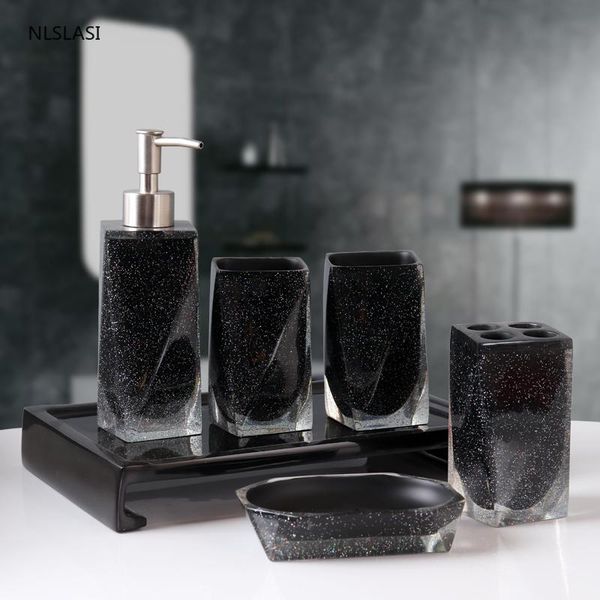 nordic simple resin soap dispenser bathroom accessories set gargle cup soap dish toothbrush holder five piece set wedding gifts
nordic simple resin soap dispenser bathroom accessories set gargle cup soap dish toothbrush holder five piece set wedding gifts