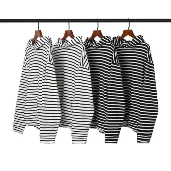 2020 pullover hoodies classic striped hip hop pocket hoodies sweatshirt cotton fabrics autumn winter for men women, Black 
2020 pullover hoodies classic striped hip hop pocket hoodies sweatshirt cotton fabrics autumn winter for men women, Black
