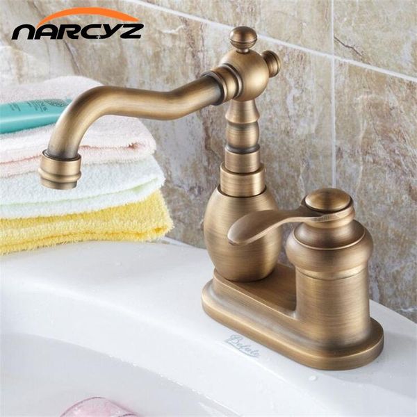 retro antique brass single handle bathroom wash basin mixer taps / 2 hole deck mounted swivel spout vessel sink faucets xt962
retro antique brass single handle bathroom wash basin mixer taps / 2 hole deck mounted swivel spout vessel sink faucets xt962