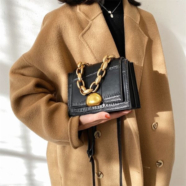 fashion thick metal chains women handbags designer square flap shoulder bags luxury pu leather crossbody bag female small purses
fashion thick metal chains women handbags designer square flap shoulder bags luxury pu leather crossbody bag female small purses