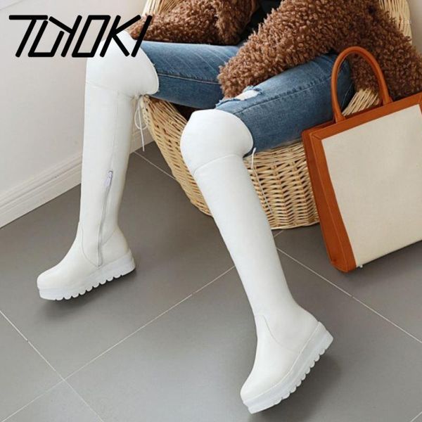 boots tuyoki women over knee snow trifle round toe zipper shoes winter warm fashion party footwear size 34-431, Black
boots tuyoki women over knee snow trifle round toe zipper shoes winter warm fashion party footwear size 34-431, Black