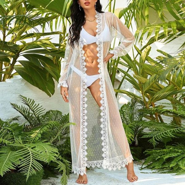 new womenlingerie contrast lace polka dot mesh belted robe bikini blouse beach gown szlafrok damski bathrobe dropship a, Black;red
new womenlingerie contrast lace polka dot mesh belted robe bikini blouse beach gown szlafrok damski bathrobe dropship a, Black;red