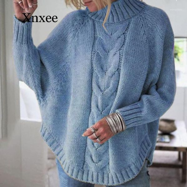 loose wool sweater solid color polyester spring and autumn winter ladies batwing sleeve knit sweater turtleneck thick warm1, White;black
loose wool sweater solid color polyester spring and autumn winter ladies batwing sleeve knit sweater turtleneck thick warm1, White;black