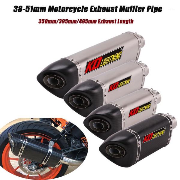 motorcycle exhaust vent tip tubes removable db killer carbon fiber stainless steel system 350mm/395mm/495mm for 38-51mm1
motorcycle exhaust vent tip tubes removable db killer carbon fiber stainless steel system 350mm/395mm/495mm for 38-51mm1
