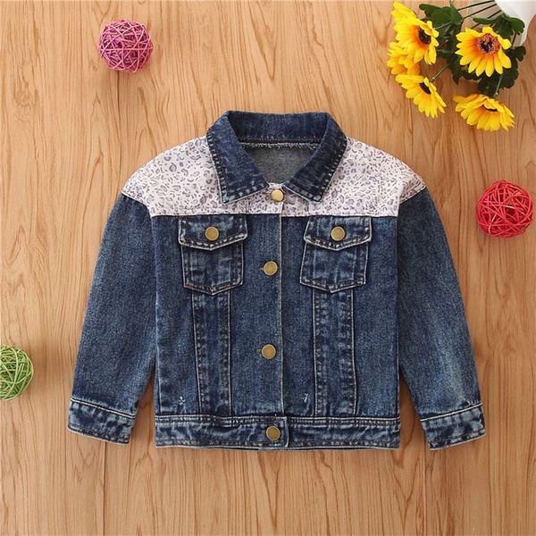 baby girl coat autumn 2020 baby girls clothes lapel leopard stitched denim jacket coat manteau fille ropa bebe q1119, Blue;gray
baby girl coat autumn 2020 baby girls clothes lapel leopard stitched denim jacket coat manteau fille ropa bebe q1119, Blue;gray