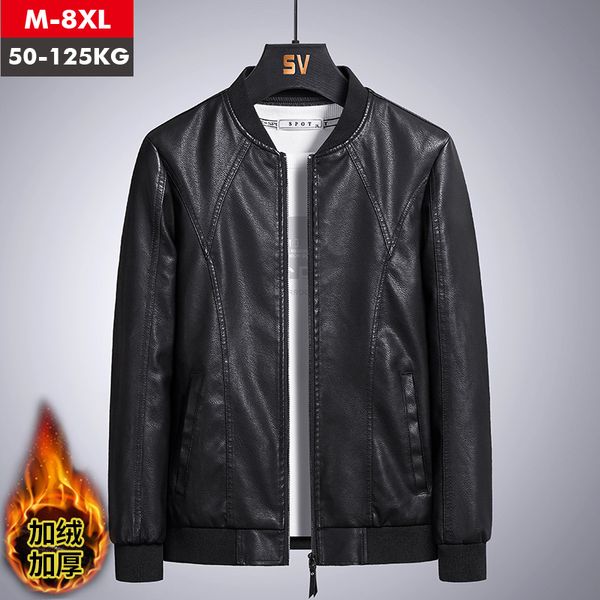 leather jacket men winter fleece fashion business casual motorcycle jacket autumn winter windproof black coats male 6xl 7xl 8xl 220211
leather jacket men winter fleece fashion business casual motorcycle jacket autumn winter windproof black coats male 6xl 7xl 8xl 220211