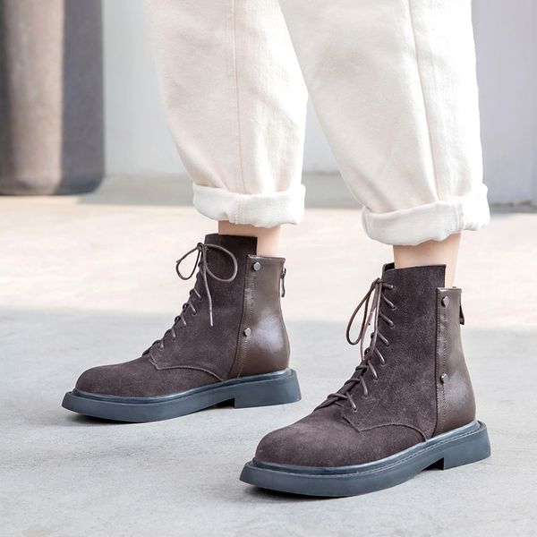 2020 chopped new design cow leather rock rivets finger round heels rents to campus winter ankle boots cuv9, Black
2020 chopped new design cow leather rock rivets finger round heels rents to campus winter ankle boots cuv9, Black