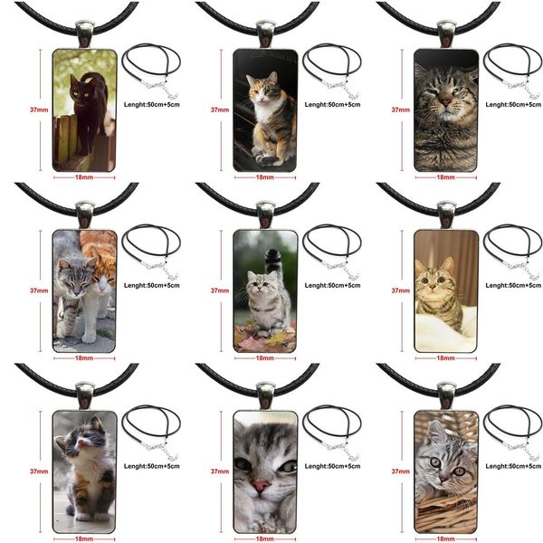 fashion glass cabochon necklace with women statement pendant rectangle necklaces jewelry for women choker lovely cat, Silver
fashion glass cabochon necklace with women statement pendant rectangle necklaces jewelry for women choker lovely cat, Silver