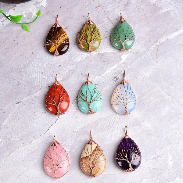 1pc natural crystal tree of life pendant fashion simple rose quartz mineral jewelry amethyst for men women jewelry qylqaa, Black
1pc natural crystal tree of life pendant fashion simple rose quartz mineral jewelry amethyst for men women jewelry qylqaa, Black