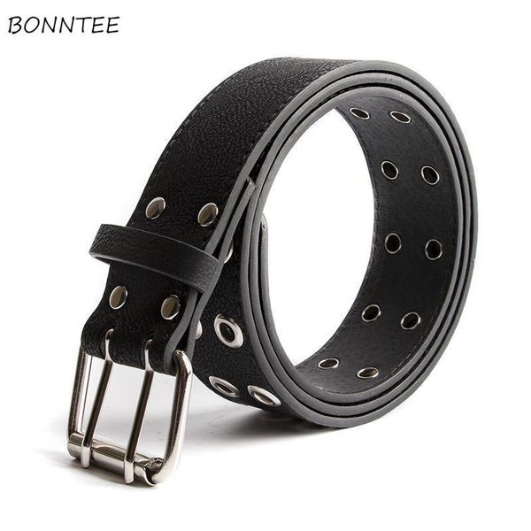 belts women double needle buckle solid elegant ladies all-match korean style couples chic retro womens belt ulzzang, Black;brown 
belts women double needle buckle solid elegant ladies all-match korean style couples chic retro womens belt ulzzang, Black;brown
