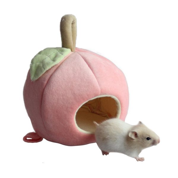 pet cave warm nest cute habitat small fleece sleeping bag for hamster, rabbit, rat dropship 999