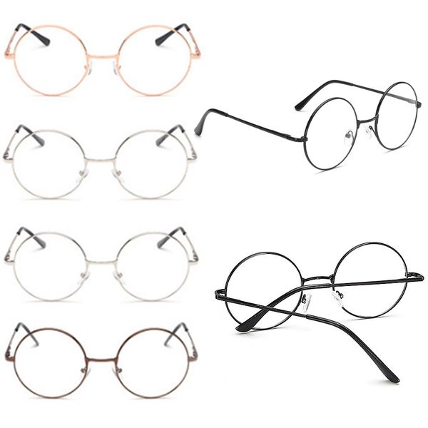 vintage metal frame girls college style clear lens protection oversized round circle eye glasses dropship
vintage metal frame girls college style clear lens protection oversized round circle eye glasses dropship