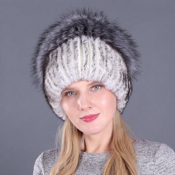 fashion autumn and winter fur hat women knitting caps mink hats vertical weaving with fur on the top, Blue;gray
fashion autumn and winter fur hat women knitting caps mink hats vertical weaving with fur on the top, Blue;gray