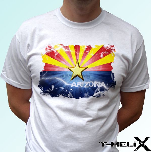 2020 новое прибытие t shirt повседневная мужская одежда arizona flag - белая футболка top сша штат тонкий футболки спорт толстовка с капюшон
2020 новое прибытие t shirt повседневная мужская одежда arizona flag - белая футболка top сша штат тонкий футболки спорт толстовка с капюшон
