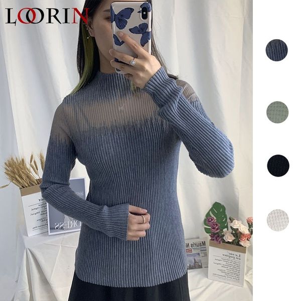 lorin women sweater factory direct sale autumn winter casual fashion transparent lace turtleneck jumper sweater female y200910, White;black
lorin women sweater factory direct sale autumn winter casual fashion transparent lace turtleneck jumper sweater female y200910, White;black