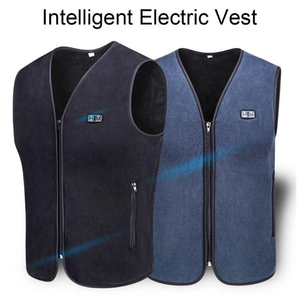 men women usb rechargeable electric heated vest pain relief warm autumn winter outdoor camping washable temperature adjustable, Gray;blue
men women usb rechargeable electric heated vest pain relief warm autumn winter outdoor camping washable temperature adjustable, Gray;blue