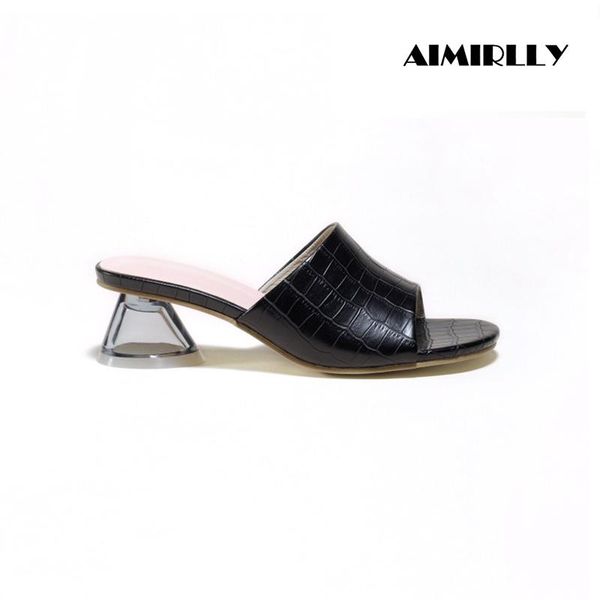 sandals summer women's slipper peep toe mid crystal heel mules ladies daily shoes casual footwear comfort slip on, Black
sandals summer women's slipper peep toe mid crystal heel mules ladies daily shoes casual footwear comfort slip on, Black