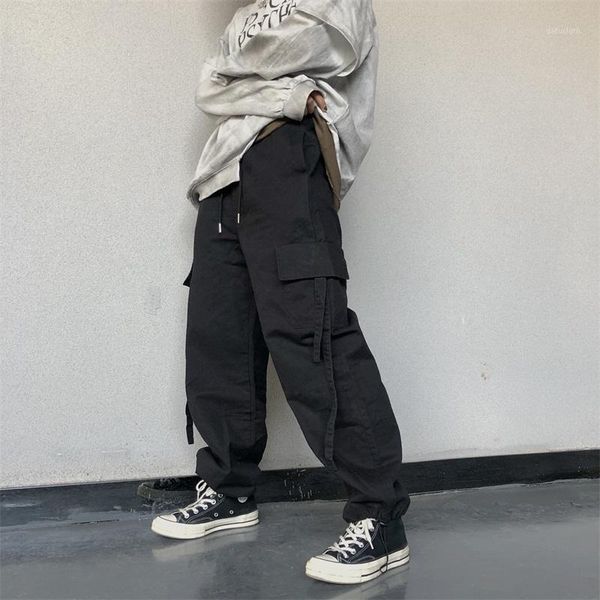 korean style sweatpants solid pockets drawstring loose safari style full length high waist capris fashion women's clothing1, Black;white
korean style sweatpants solid pockets drawstring loose safari style full length high waist capris fashion women's clothing1, Black;white