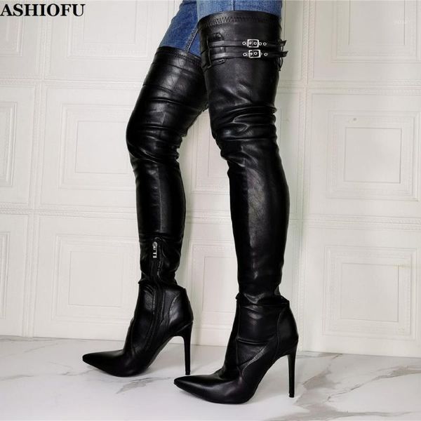 boots ashiofu handmade ladies thigh high real pictures party night-club over knee evening winter fashion long1, Black
boots ashiofu handmade ladies thigh high real pictures party night-club over knee evening winter fashion long1, Black