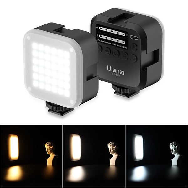 ulanzi u-bright 2700-6500k led video light mini vlog light cri95 color gel lamp mobile dslr slr camera vlog on camera
ulanzi u-bright 2700-6500k led video light mini vlog light cri95 color gel lamp mobile dslr slr camera vlog on camera
