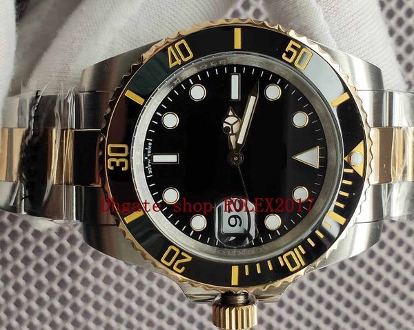 men's luxury products quality classic series ceramic bezel gold 116613 116613ln asia 2813 automatic mechanical mens watches, Slivery;brown
men's luxury products quality classic series ceramic bezel gold 116613 116613ln asia 2813 automatic mechanical mens watches, Slivery;brown