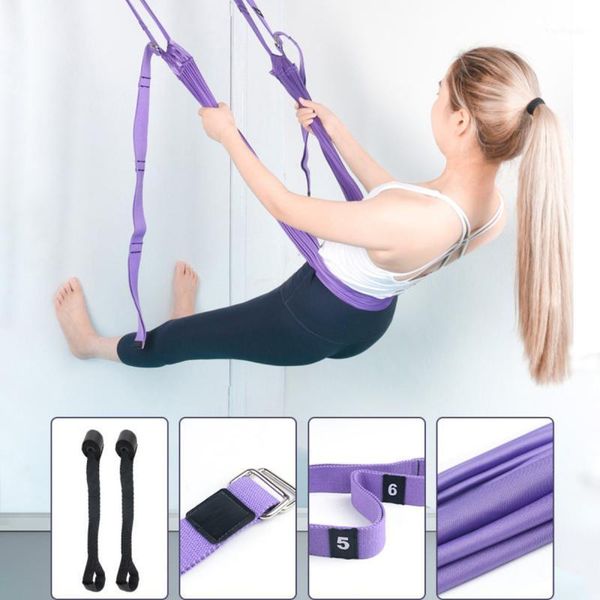 resistance bands yoga swing hammock strap anti-gravity inversion door sling aerial props us1
resistance bands yoga swing hammock strap anti-gravity inversion door sling aerial props us1