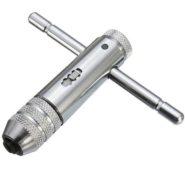 adjustable 3-8mm t-handle ratchet tap wrench with m3-m8 machine screw thread metric plug tap machinist tool #734
adjustable 3-8mm t-handle ratchet tap wrench with m3-m8 machine screw thread metric plug tap machinist tool #734