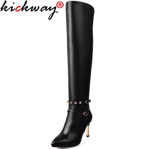 kickway fashion high heels over the knee boots women stretch thigh high boots ladies autumn winter long shoes black zipper
kickway fashion high heels over the knee boots women stretch thigh high boots ladies autumn winter long shoes black zipper