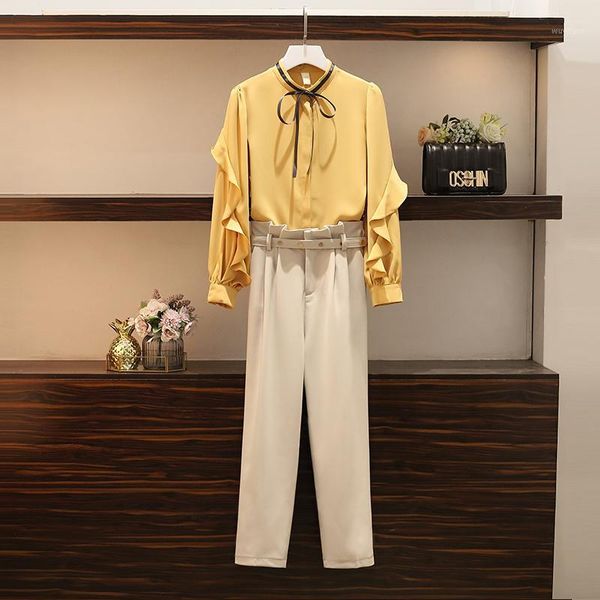 plus size women's casual 2 piece set fall 2020 fashion personality two piece set loose long sleeve shirt and pants1, Gray
plus size women's casual 2 piece set fall 2020 fashion personality two piece set loose long sleeve shirt and pants1, Gray