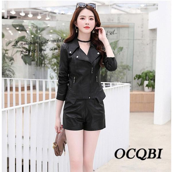 2020 spring women coat and jacket korean style fashion fit cropped jacket bomber streetwear pu1, Black;brown
2020 spring women coat and jacket korean style fashion fit cropped jacket bomber streetwear pu1, Black;brown