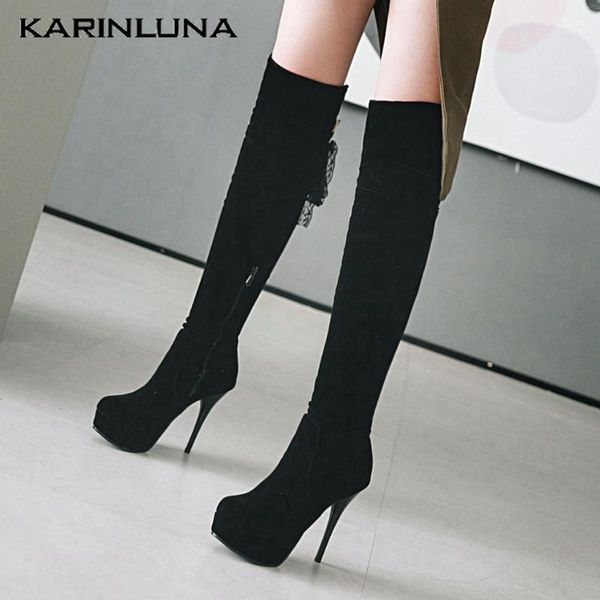 boots karin wholesale shoes women fashion over-the-knee metal decoration flock thin helels platform slip-on 34-481, Black
boots karin wholesale shoes women fashion over-the-knee metal decoration flock thin helels platform slip-on 34-481, Black