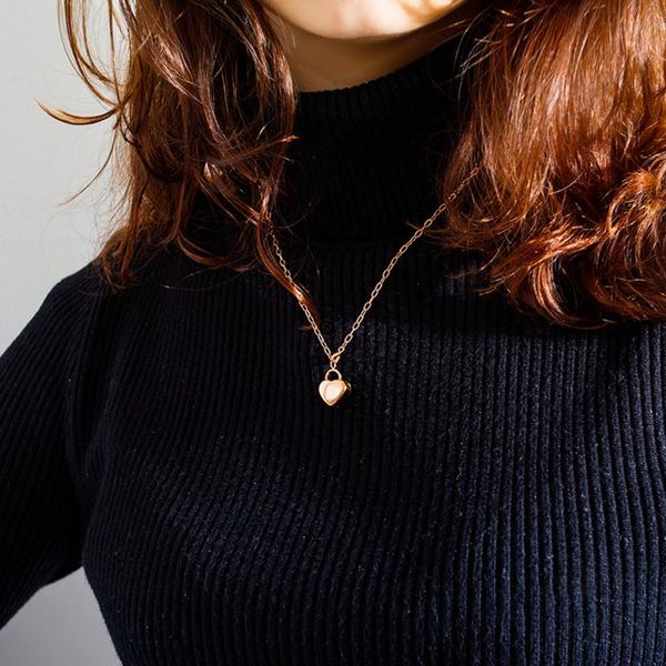 stainless steel heart pendant necklace for women simple plated necklaces new birthday gift jewelry fashion accessories, Silver
stainless steel heart pendant necklace for women simple plated necklaces new birthday gift jewelry fashion accessories, Silver