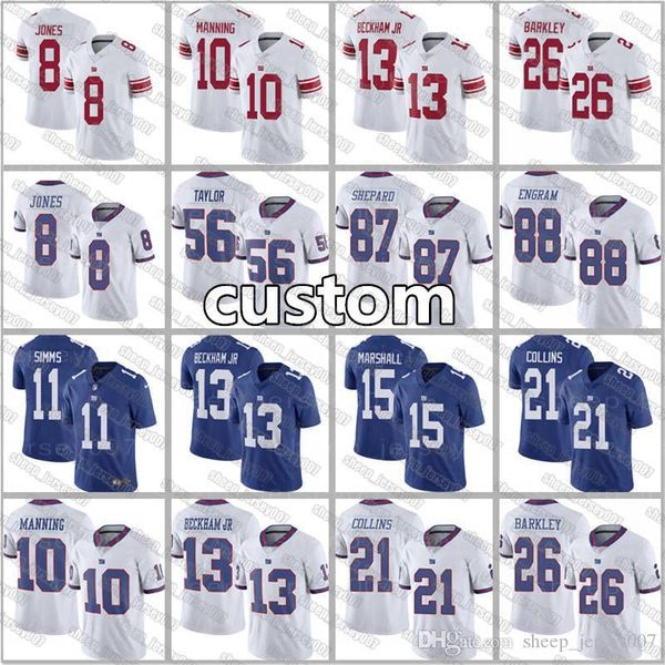 10 eli manning new york giants 8 daniel jones 26 saquon barkley men 15 brandon marshall collins sterling shepard stitched football, Black;red
10 eli manning new york giants 8 daniel jones 26 saquon barkley men 15 brandon marshall collins sterling shepard stitched football, Black;red