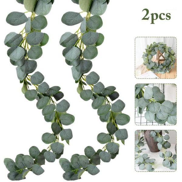 decorative flowers & wreaths 2pcs wedding decoration artificial green eucalyptus vines rattan fake plants ivy wreath wall decor vertical gar
decorative flowers & wreaths 2pcs wedding decoration artificial green eucalyptus vines rattan fake plants ivy wreath wall decor vertical gar