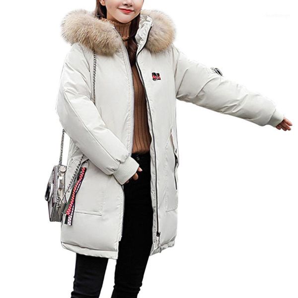 winter women faux fur collar hooded embroidery cotton long parka coats thick warm long sleeved overcoat plus size m-3xl1, Black
winter women faux fur collar hooded embroidery cotton long parka coats thick warm long sleeved overcoat plus size m-3xl1, Black